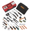 Set Scule Bicicleta IceToolz 22 Instrumente, Extractoare, Chei, Surubelnite, Reparatii + Borseta 380x165x125mm