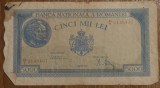 5000 lei, 21 august 1945, Rom&acirc;nia