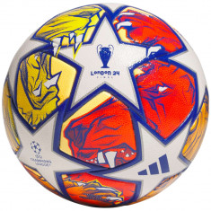 Mingi de fotbal adidas UEFA Champions League Competition Ball IN9333 alb