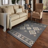 Covor living / dormitor Norway E 5960/EM1, 67 x 120 cm, modern, polipropilena, gri, dreptunghiular