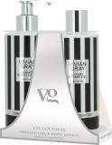 Vivian Gray Luxury Lemon Green Tea - set cadou gel de dus si lotiune de corp, 2 x 250 ml
