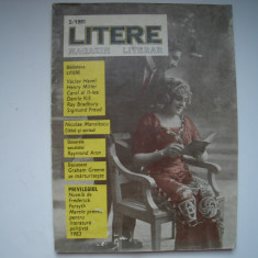 Revista Litere. Magazin literar, nr. 2/1991