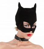 Bad Kitty - Masca cu cap de pisică neagră