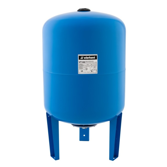 Vas de expansiune, 100L, vertical, Elefant Innovative ReliableTools