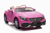 Cumpara ieftin Masinuta electrica pentru fetite Mercedes S650 MAYBACH 70W 12V Premium, culoare roz