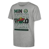 Minnesota Wild tricou de copii Timeless Ss grey - Dětsk&eacute; M (9 - 11 let)