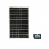 Panou solar fotovoltaic 30W si controler solar 30A 12/24v