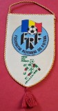 Fanion fotbal - ROMANIA - Campionatul Mondial ITALIA 1990 (Federatia Romana de Fotbal-FRF)