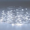 Instalație Lumini Solare, LED Copper, 200 Becuri, Senzor de Lumină, 8 Funcții, Lumină Alb Rece, Cablu Transparent, Lungime 19.9m, Exterior IP44, Oem