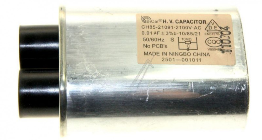 Condensator pentru cuptor cu microunde Samsung MS23F301TAK 2501-001011  SAMSUNG. | Okazii.ro