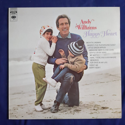 Andy Williams - Happy Heart _ vinyl,LP _ Columbia, SUA, 1969 foto