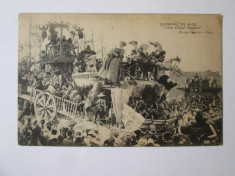 Carte postala franceza carnavalul de la Nice:Placeri pe Coasta de Azur cca.1915 foto