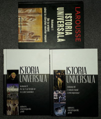 Larousse - Istoria universala (vol. I-III) foto
