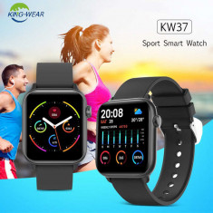 Smartwatch KW37 PRO KINGWEAR ceas 5 2020 presiune monitorizare ritm cardiac OLED foto