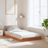 VidaXL Pat de zi, maro ceruit, 75x190 cm, lemn masiv de pin 847158