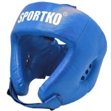 Cumpara ieftin Casca de protectie pentru box SportKO OK2, XL, Albastru