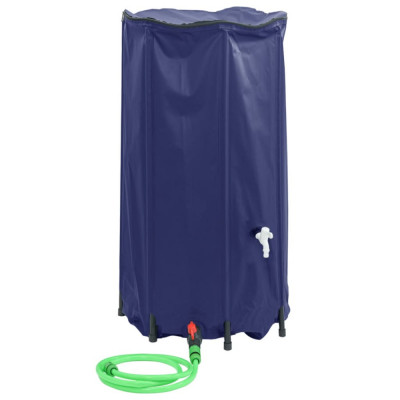 Gossi rezervor de apa cu robinet, pliabil, 250 l, pvc foto