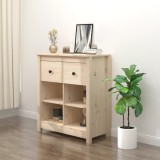 VidaXL Servantă, 70x35x80 cm, lemn masiv de pin