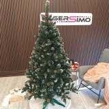 Brad artificial Christmas Deluxe by Sersimo, Lidia Nins cu conuri, 2D, 180cm