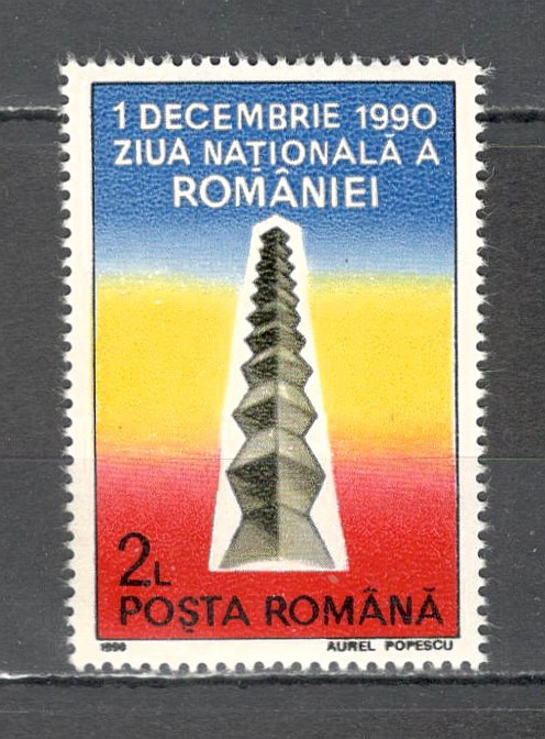 Romania.1990 1 Decembrie-Ziua nationala ZR.855