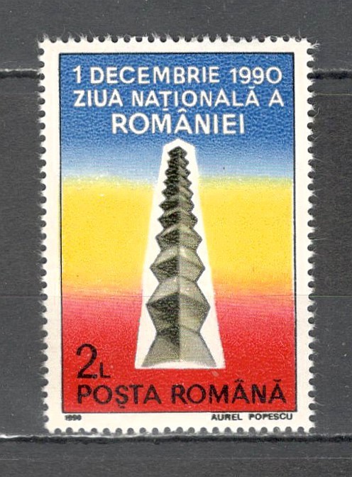 Romania.1990 1 Decembrie-Ziua nationala ZR.855