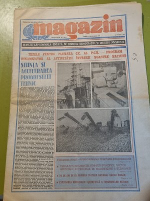ziarul magazin 5 noiembrie 1988 foto