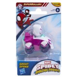SPIDEY SI PRIETENII LUI UIMITORI MARVEL SUPER ROLLERS SET FIGURINA GHOST SPIDER