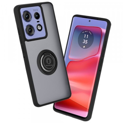 Husa pentru Motorola Edge 50 Pro, Techsuit, Glinth, Neagra foto