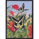 DOMINICA 2004 FAUNA INSECTE FLUTURI