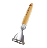 Curatator pentru legume/fructe Bambua, otel inoxidabil/bambus, argintiu/natur
