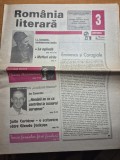 ziarul romania literara 26 ianuarie - 1 februarie 2000