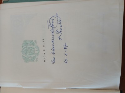 Mica Biblie foto