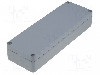Carcasa aluminiu, 64mmx186mmx34.5mm, IP66, BOPLA - 1106000