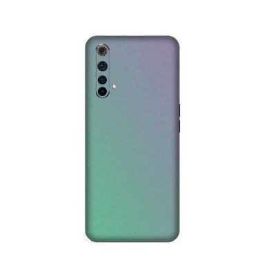 Set Folii Skin Acoperire 360 Compatibile cu Realme 7 (Set 2) - ApcGsm Wraps Cameleon Lavander Blue foto