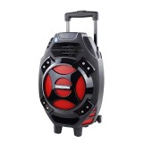 Boxa activa portabila tip troler Temeisheng Q7S-16, cu microfon wireless