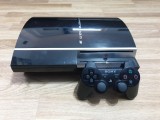 Consola PS3 modat CFW 320 GB, 40 jocuri incluse (GTA V, God of War), controller, cablu HDMI