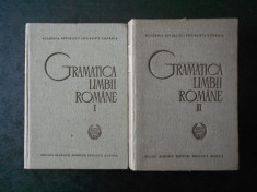AL. GRAUR, MIOARA AVRAM - GRAMATICA LIMBII ROMANE 2 volume, editie cartonata foto