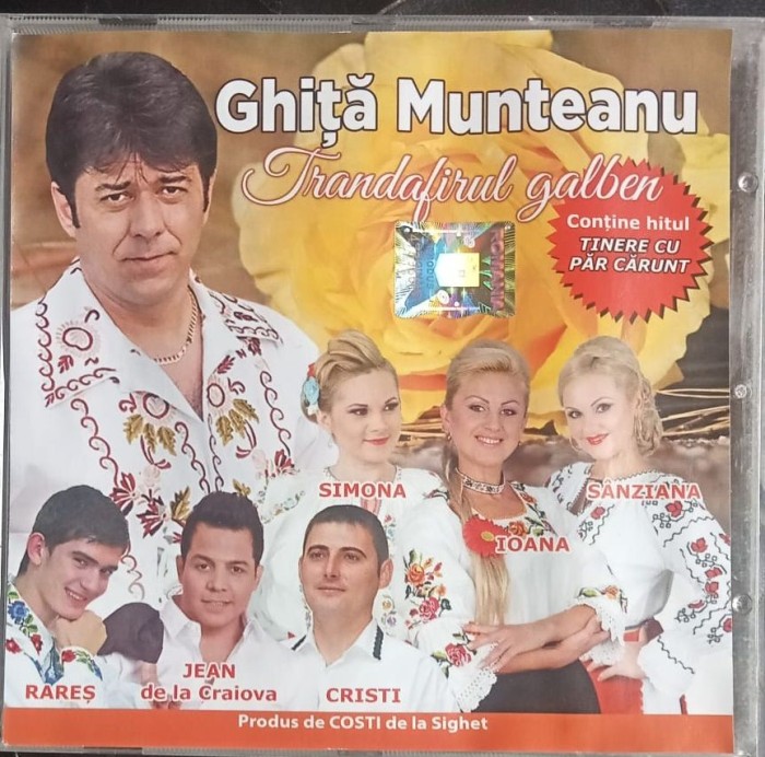 CD Ghita Muntean Trandafirul galben