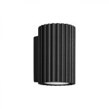 Lampă De Perete Karbon Negru Din Aluminiu Cu 1 Bec Tub Minimalist De Interior