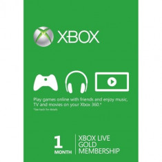 Xbox Live Gold Card Membership ( 1 luna) Xbox One / Xbox 360 foto