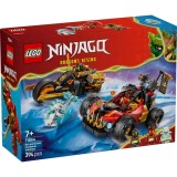 LEGO&reg; Ninjago - Vehiculele transformabile ale lui Kai si Cole (71864)