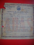 HOPCT DOCUMENT NR 566 CERTIFICAT DE ASIGURARE ADAS 1956 CONSTANTA RPR