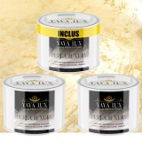 Vopsea Decorativă Perla Luxury Fildes Deschis | Pachet 1,5L (2&times;0,5L + 0,5L) cu fulgi perlați-Toro Decor