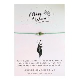 Bratara cu steluta din turcoaz natural Make a wish