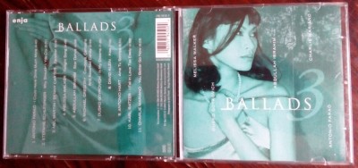 CD JAZZ ENJA: BALLADS VOL.3/2002:Antonio Farao/Abdullah Ibrahim/Charlie Mariano+ foto