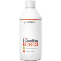 GymBeam L-Carnitine 220 000 mg/l supliment alimentar pentru sportivi aroma Orange 500 ml