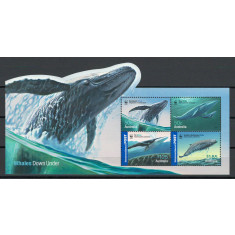 Australia 2006 Mi 2677/80 bl 62 MNH, nestampilat - WWF: Balene