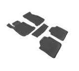 Covorase Cauciuc Premium Stil Tavita BMW Seria 3 GT F34 (2011-2019) Negre, Fara Miros