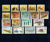 Zimbabwe 1990 - Uzuale, fauna, artizanat, transport, serie neuzata