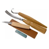 Cumpara ieftin Set de sculptura in lemn BeaverCraft S47, 5 piese
